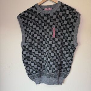 Vintage Concrete Mix Men’s Sweater Vest – Size Large – NWT